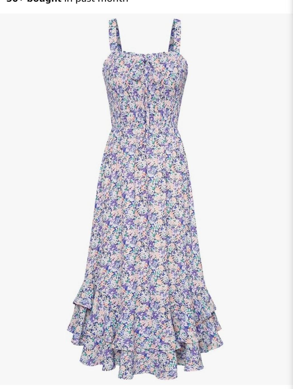 Grace Karin Floral Boho Dress
